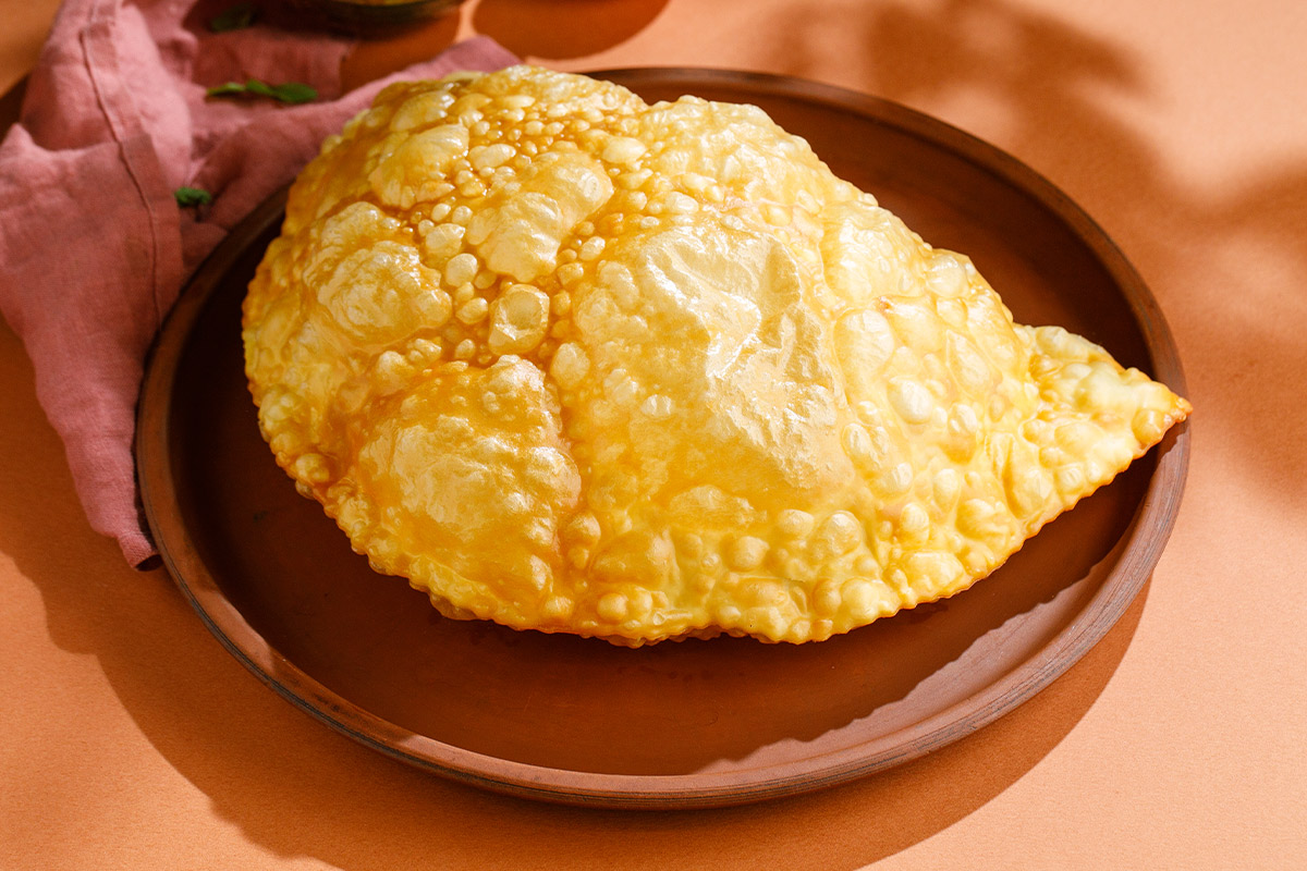 Чебурек с грибами