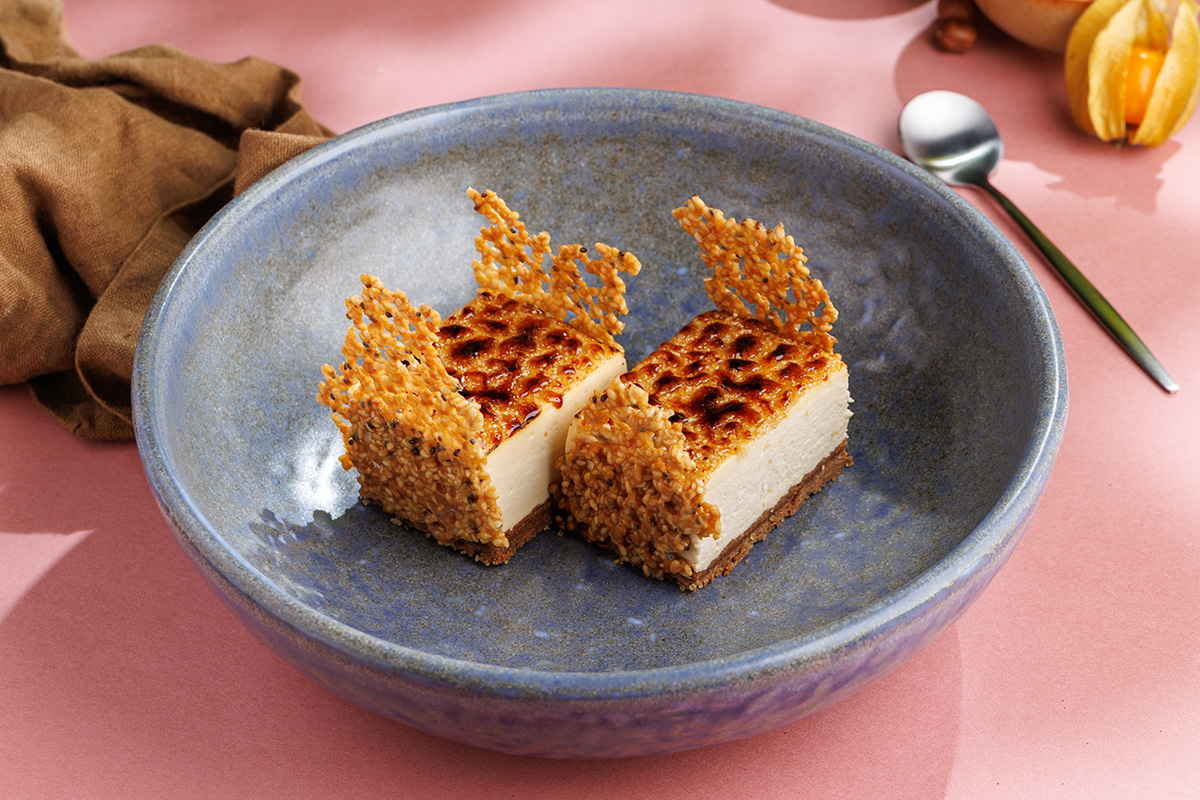 Чизкейк топлёное молоко