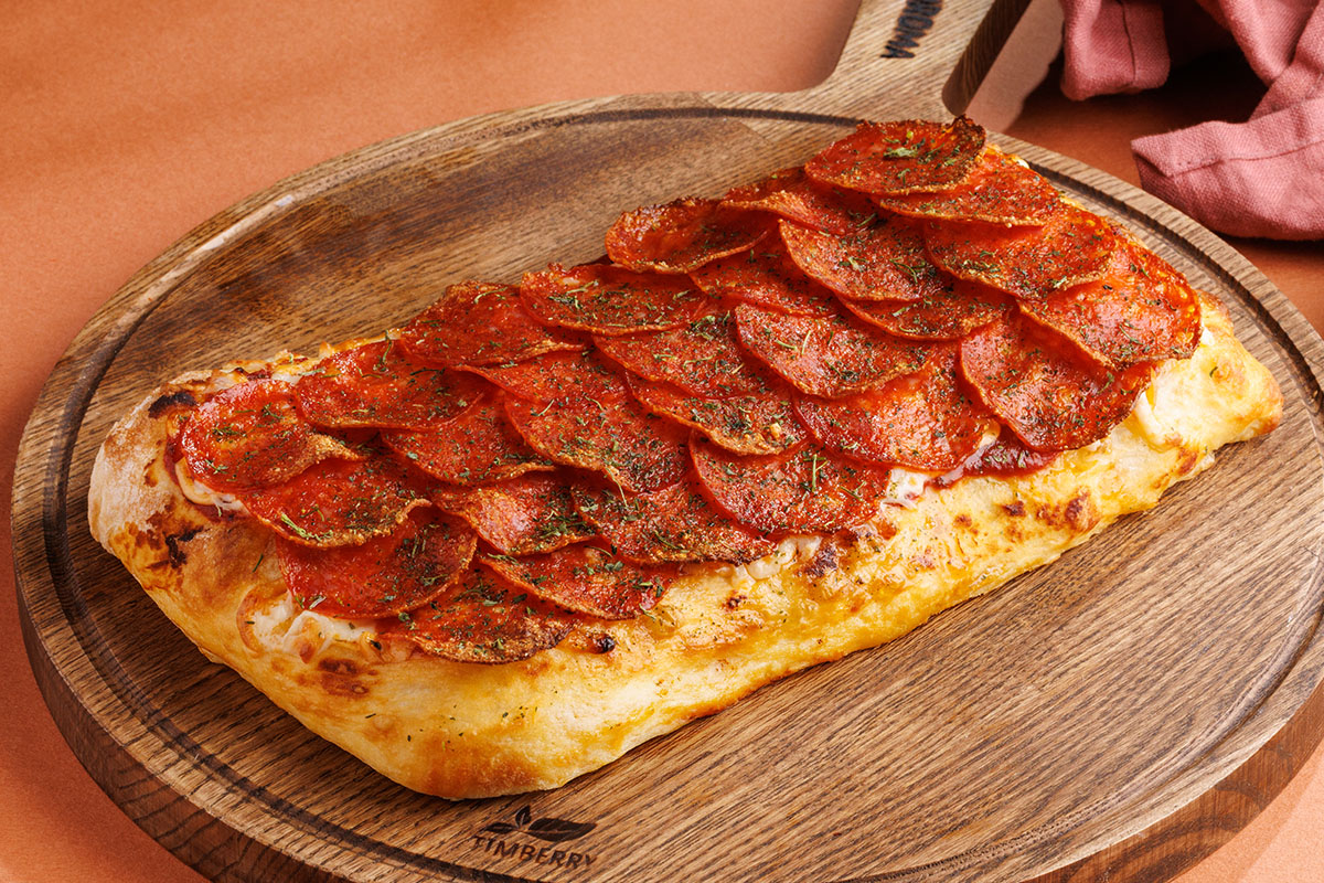 Римское хачапури с пеперони