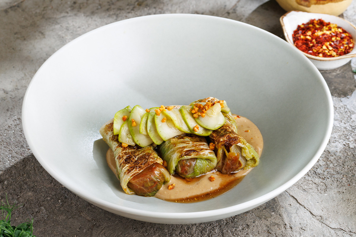 Сарма с цыплёнком