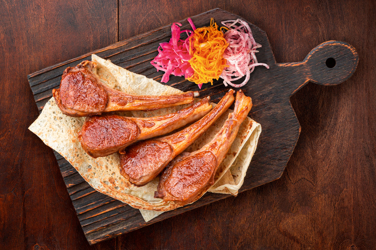 Заказать шашлык с доставкой по Санкт-Петербургу | BAHROMA - ресторан ...