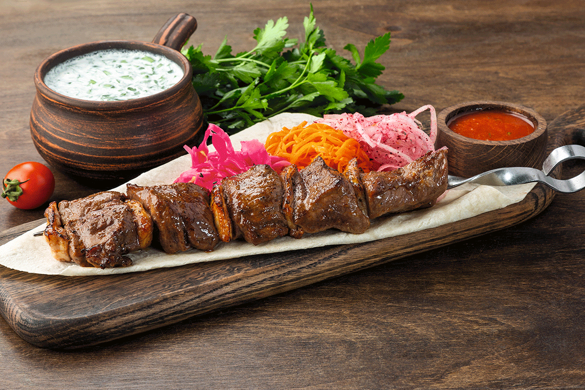 Заказать шашлык с доставкой по Санкт-Петербургу | BAHROMA - ресторан ...