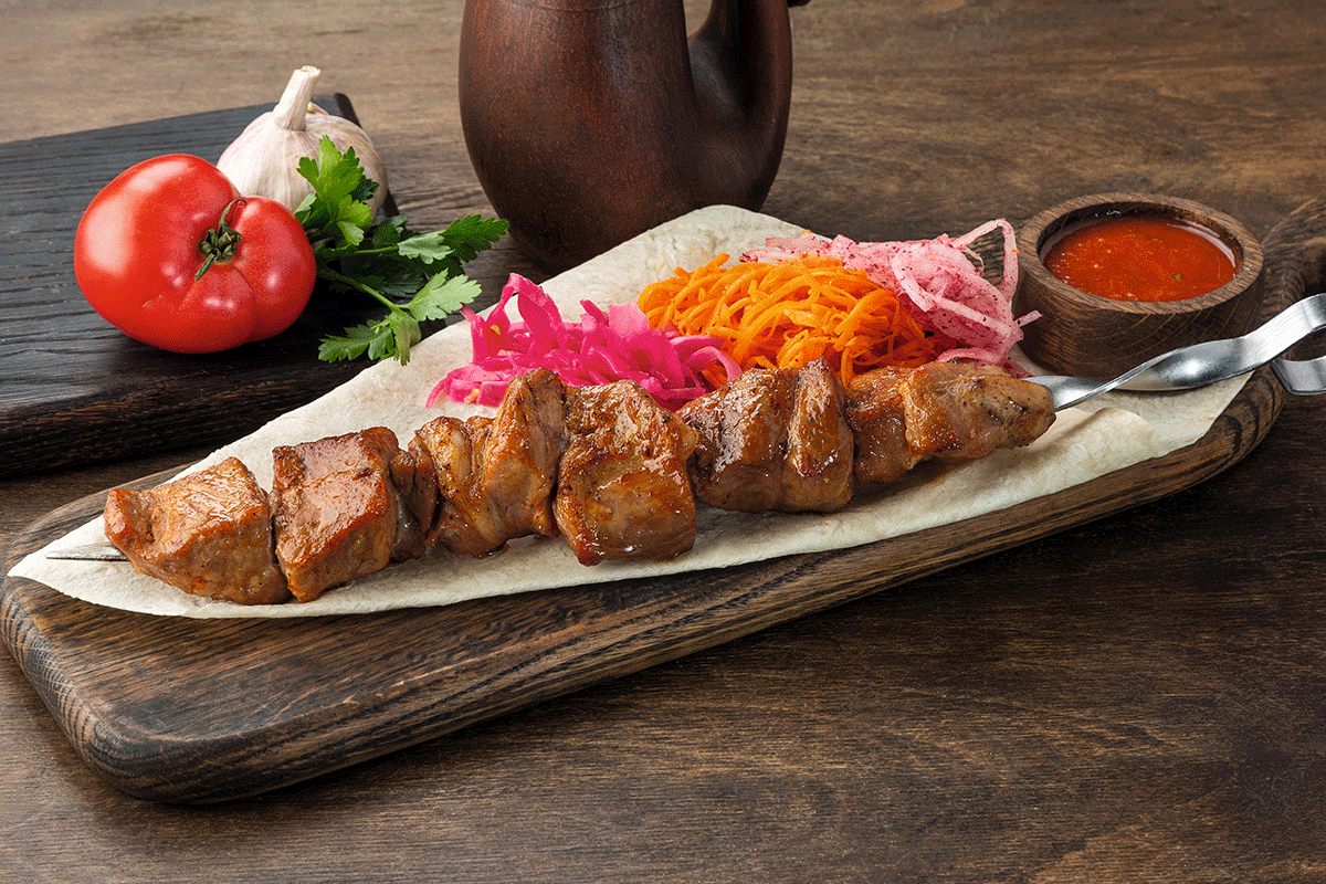 Заказать шашлык с доставкой по Санкт-Петербургу | BAHROMA - ресторан ...