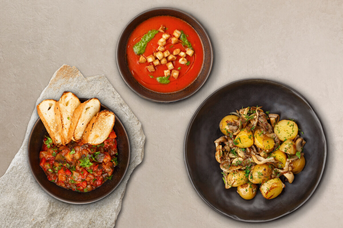 Бизнесланч с доставкой из ресторана BAHROMA бесплатная