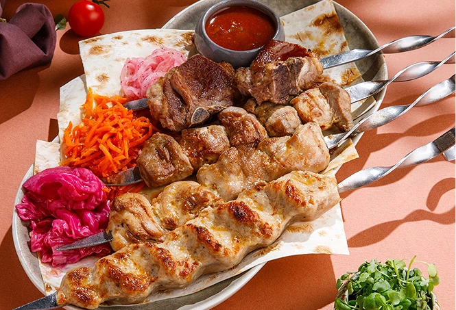Ассорти из шашлыков