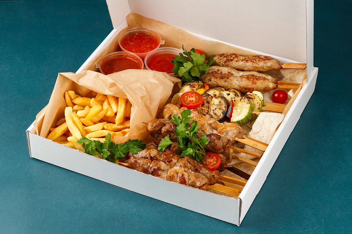 Банкет в ресторане BAHROMA, Бокс BBQ