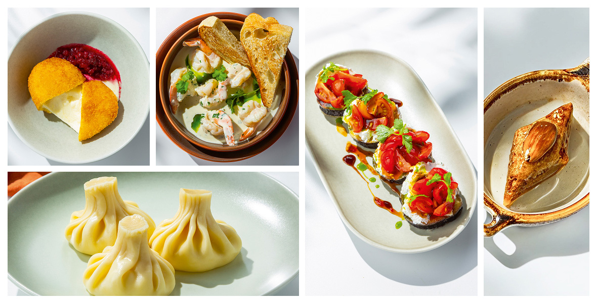 Сет-знакомство из 5 курсов