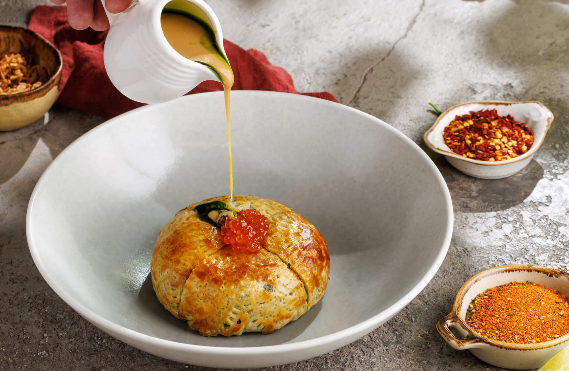 Команда BAHROMA готовит новое меню